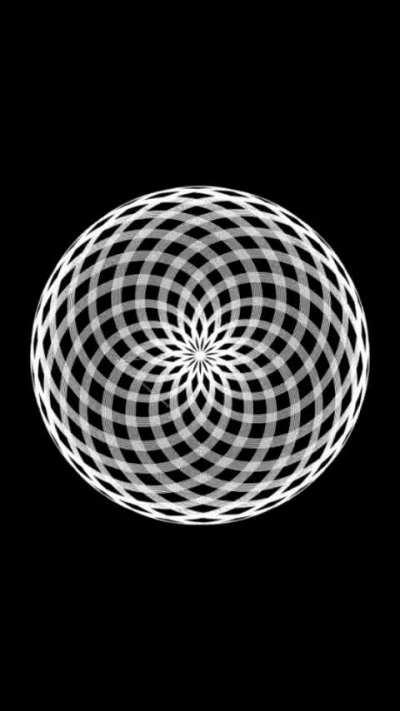 Visualization of pi being irrational 