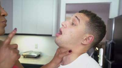 Mimi Curvaceous teaches her stepbrother a lesson