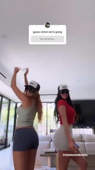 Big Ass in grey, with Kelsey