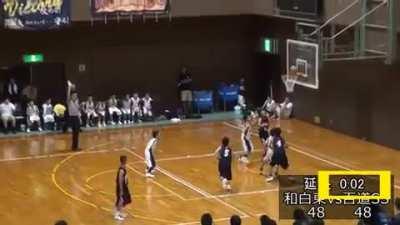 This children's basketball game is lit