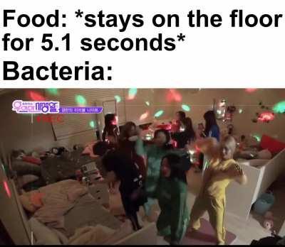 The food is mine now