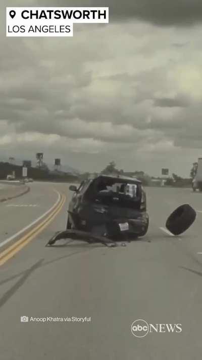 This is why you make sure your lug nuts are on tight…