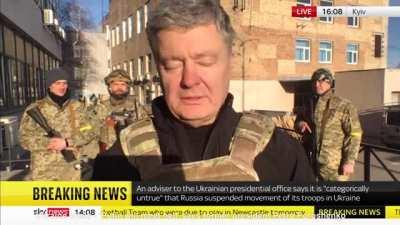 While live to the entire world