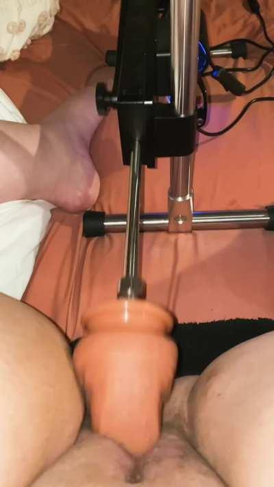 Don’t mind my slightly hairy pussy… I was too busy taking an 11 inch cock to care