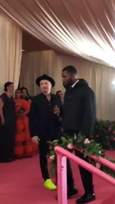 I just blushed and giggled like a little girl to this