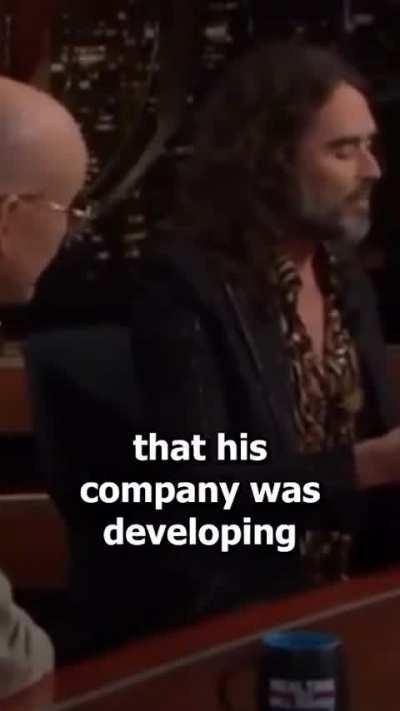 No wonder they are trying to cancel Russel Brand