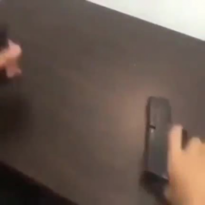 Just reloading my gun