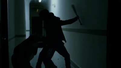 This whole sequence with the smirk and chain-whipping the lights out is peak Daredevil