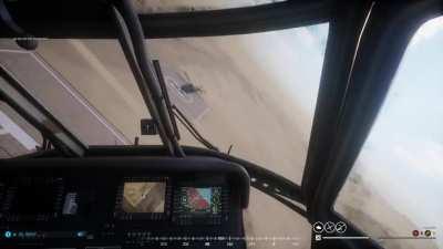 I heard you'd like more helicopter landings