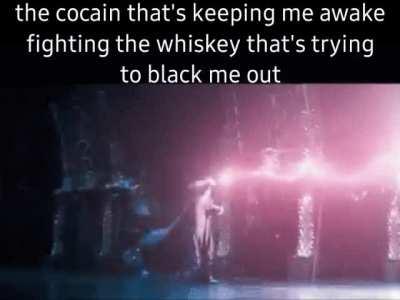 last night was crazy