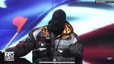 He’s literally gone completely insane