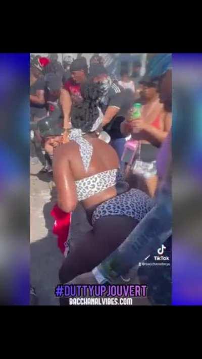 Bacchanal Boys getting dutty 'pon the road