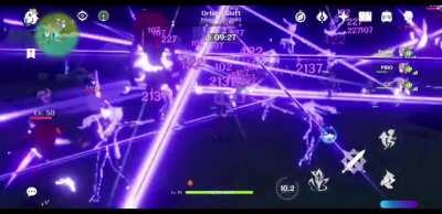 Got matched with 3 other Keqings during Fallen Star coop