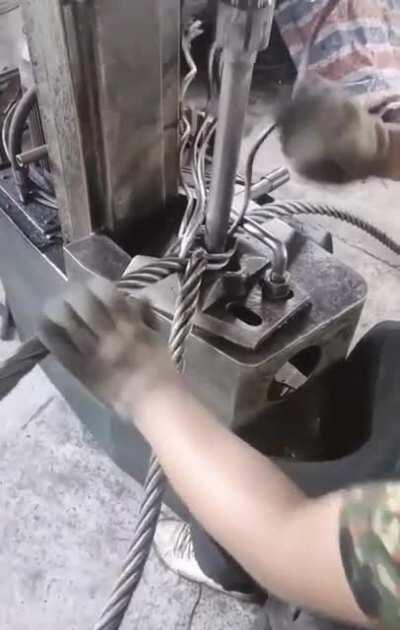 Игла для прошивания тросов. 