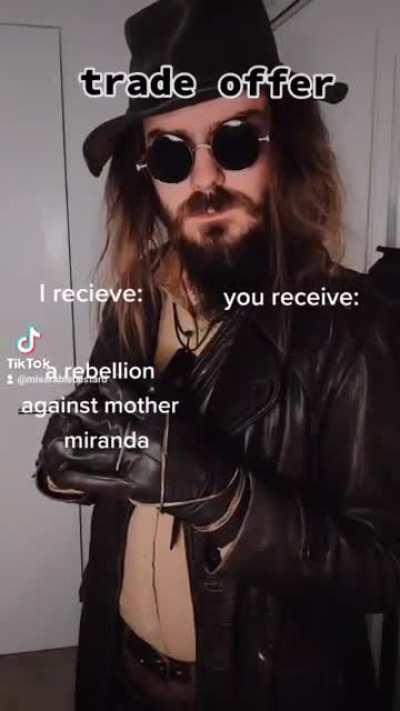 My Heisenberg cosplay (Village spoilers I guess)