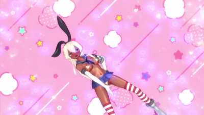 Shimakaze Gyaru Slut - Onegai Darling [MMD R18]