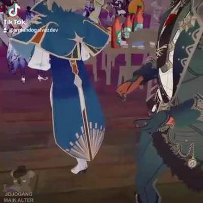 DILUC TASTES A little OF JEAN ASS