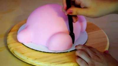 Kirby cake tutorial💖🤗 Hope you like it🤗💖