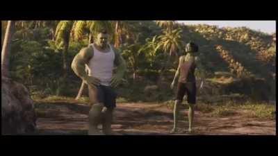 The Hulk did it, I had nothing to do with it!