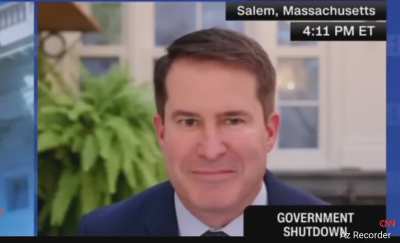 Congressman & senate hopeful's smile disappears when reminded of his past remarks.