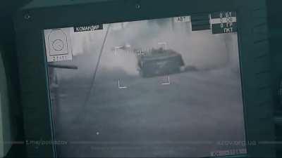 Tank Skirmish in Ukraine