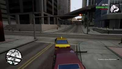 This guy is taking tailgating to a whole new level.