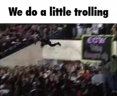 trolling face
