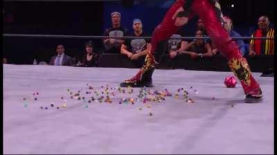 Thanks I hate getting body slammed onto dice