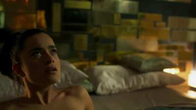 Voluptous Mexican beauty Paulina Gaitan in a sex scene with a guy 20 years older than her, from Diablo Guardian vid 1