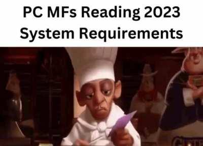 2023 Minimum System Requirements be Like