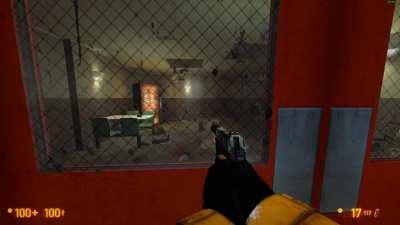 Some goofy shit at Black Mesa 1.5 Beta