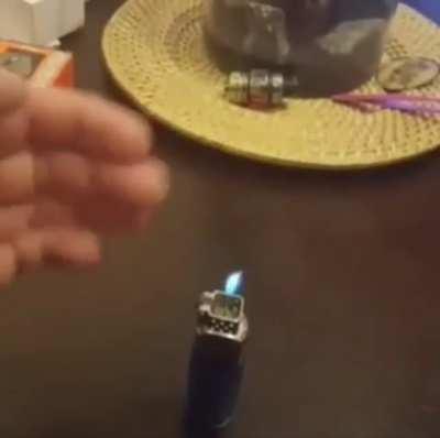 We got some fire bending here