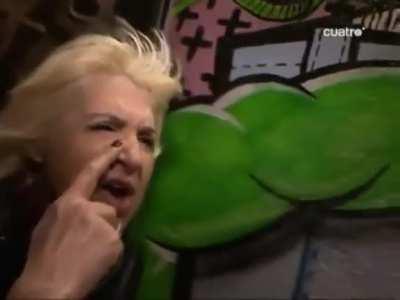 Por la nariz no 😭 Mi Pana.