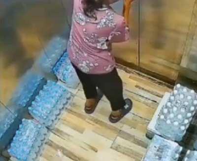 Gotta get the water bottles.