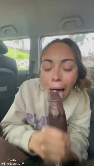 She's never stroked something that big