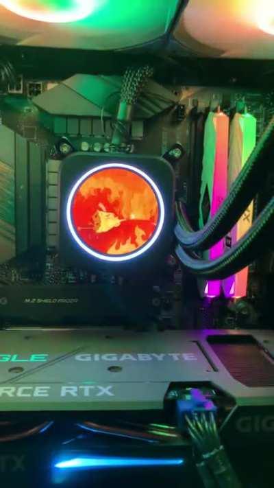 Spongebob doing his best to keep my CPU cool