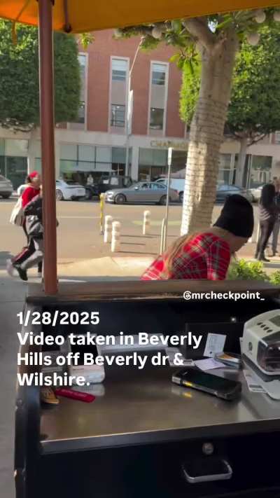 Blatant racism in Beverly Hills