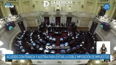 [AHORA] bloque peronista levantó la sesión en el Senado cuando comenzó a tratarse una propuesta de reducción de impuestos.