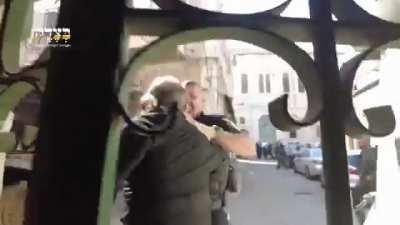 When Anti Zionist jews protest in Jerusalem the Israeli police would hit them. Is that anti-semitism practiced by the Zionists? Isn't Israel a democratic country?