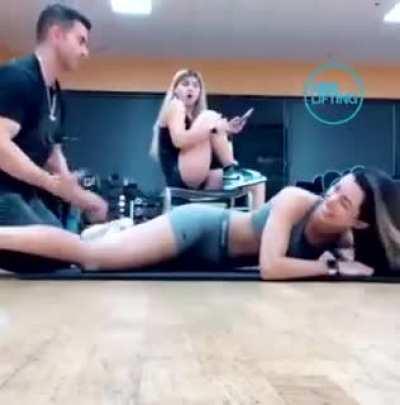 HMC while I stretch my hamstring 💨