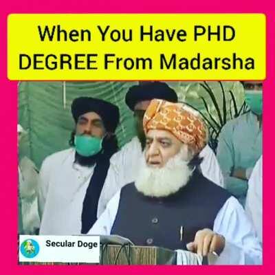 Lmao PHD in pakistan