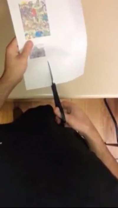 Satan terrorizes the library!