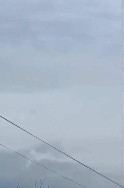 Planes fly in Bakhmut