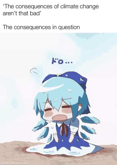 Not just ice is melting, but fairies too