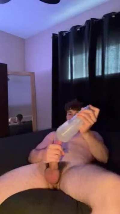 My first time using a Fleshlight! (20)