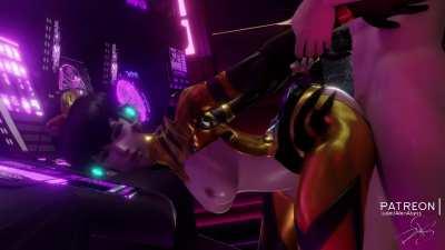 D.va B.va gets fucked (AlenAbyss) [Overwatch]