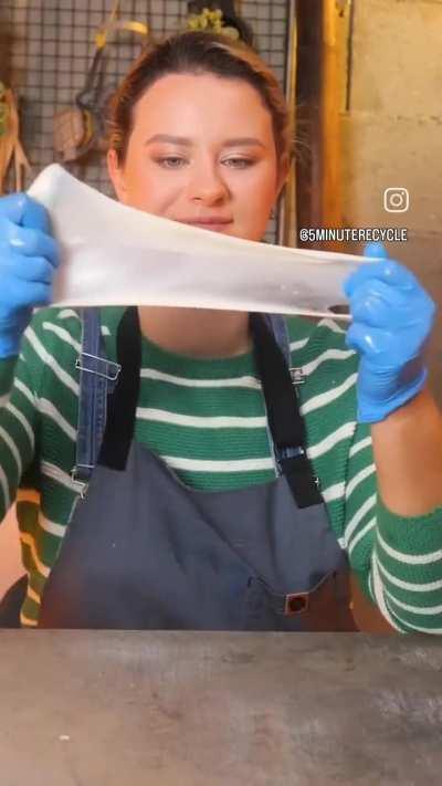 Why leave old chewing gum on a tire, when you could chew on it too? 🤢