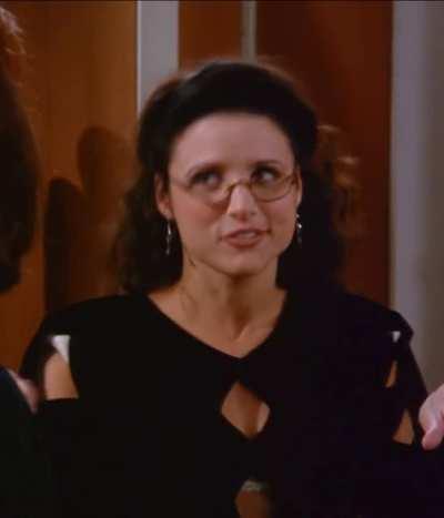 Julia Louis-Dreyfus - Seinfeld 2 - 1 of 4 - Cropped, Looped, Slowed, Brightened, Dain'd and AI'd