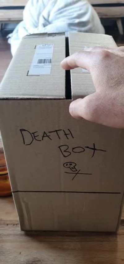 DON'T OPEN THE BOX