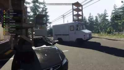 I'm teaching the vehicle to fly 